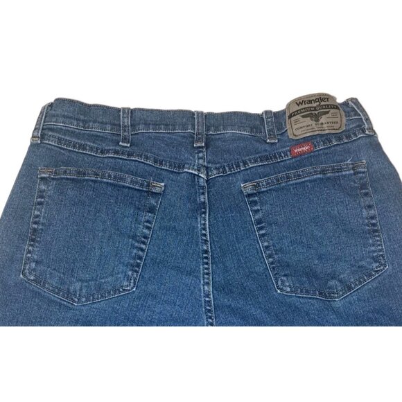 Wrangler Mens Blue Jeans 34x32 - Picture 3 of 5